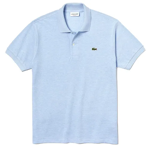 Thời trang Xanh nhạt Áo Polo 100% Cotton - Áo Polo Lacoste Men's Marl L.12.64 Original Fit L1264 9Q9 Màu Xanh Nhạt Size M - Vua Hàng Hiệu