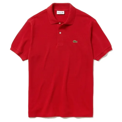 Áo Polo Lacoste Men's T-Shirt L1264.9QA Màu Đỏ Size XS