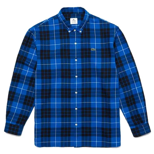 Áo Sơ Mi Lacoste Men's Checkered Colorful Shirt CH8207 2TZ Màu Kẻ Xanh Đậm Size XS - Thời trang - Vua Hàng Hiệu