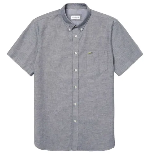 Áo Sơ Mi Lacoste Regular Fit CH4975 166 Màu Xám Đậm Size L