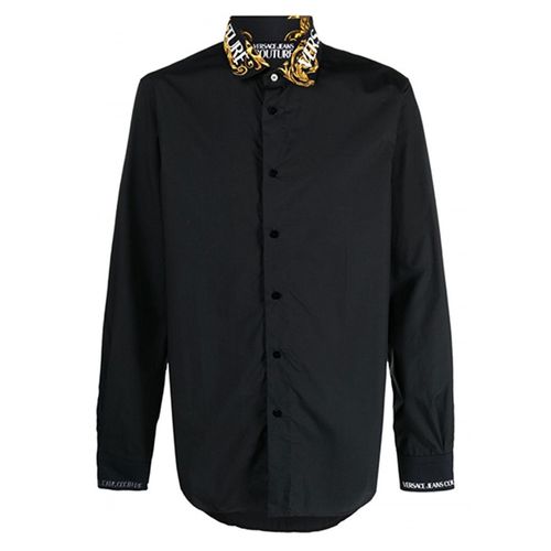 Áo Sơ Mi Versace Men's Shirt 73GAL2SB08506 899 Black Màu Đen