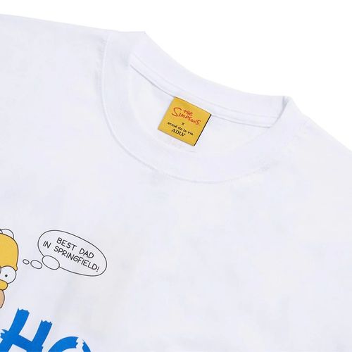 Áo Phông Acmé De La Vie ADLV X Simpsons Paint Homer Short Sleeve T-Shirt White ADLV0113-1 Màu Trắng Size 1-6