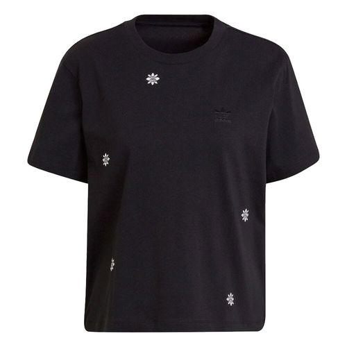 Áo Thun Adidas Embroidered Loose T-Shirt HG6417 Màu Đen Size S