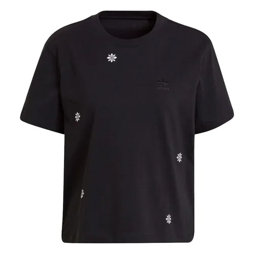 Áo Thun Adidas Embroidered Loose T-Shirt Màu Đen Size M