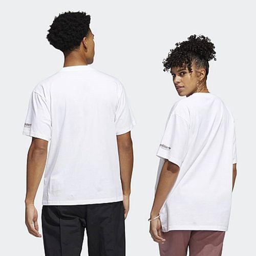 Áo Thun Adidas Flipped Adi T-Shirt Gender Neutral White Tshirt HE2908 Màu Trắng Size L-4