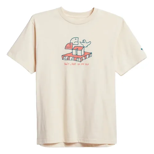 Áo Thun Adidas Shmoofoil Don't Flip Tee Gender Neutral Tshirt HC2192 Màu Be Trắng Size M