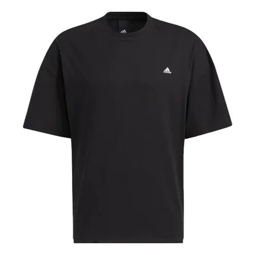 Áo Thun Adidas Solid Color Sports Short Sleeve Black Tshirt HC9979 Màu Đen Size L
