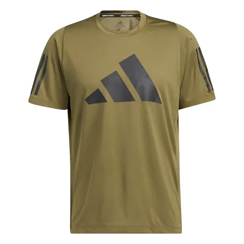 Áo Thun Nam Adidas FL 3 Bar Tee Tshirt HE6802 Màu Xanh Rêu Size L