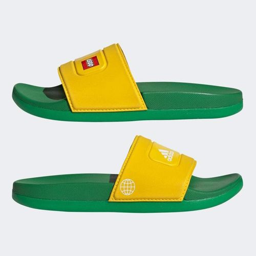 Dép Adidas Adilette Comfort X Lego Slides GV8233 Màu Vàng Xanh Size 29-6