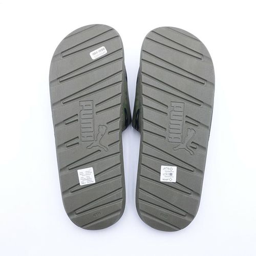 Dép Puma Cool Cat Camo Slide Sandals 373849-01 Dark Olive/White Màu Xanh Rêu Size 40.5-3