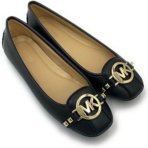 Giày Bệt Michael Kors MK Fulton Stud Signature Flats Black Màu Đen Size 36-3