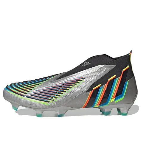 Giày Đá Bóng Adidas Predator Edge+ Firm Ground Boots HR1560 Màu Bạc Size 42