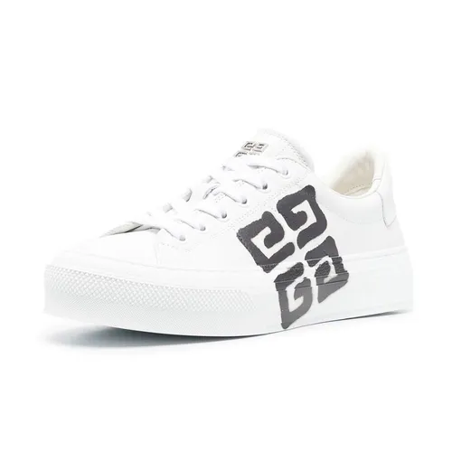 Giày Sneakers Givenchy City Sport 4G Print BE0027E1JU 116 Màu Trắng Size 40