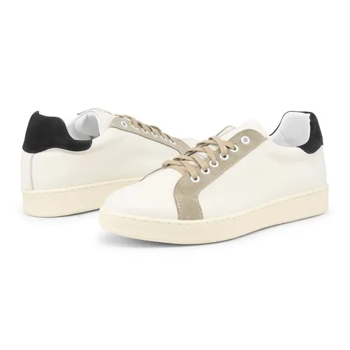 Giày Thể Thao Duca Di Morrone 7132D_PELLE_PANNA-NERO Màu Trắng Size 40