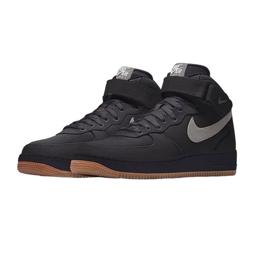 Giày Thể Thao Nike Air Force 1 Mid By You Màu Đen Size 36