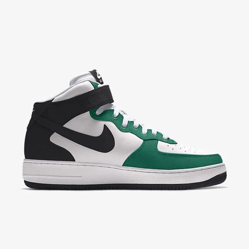 Giày Thể Thao Nike Air Force 1 Mid By You Màu Xanh Trắng Size 38-4