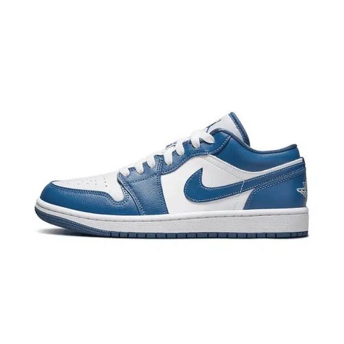 Giày Thể Thao Nike Air Jordan 1 Low Marina Blue DC0774-114 Màu Trắng Xanh Size 35-4