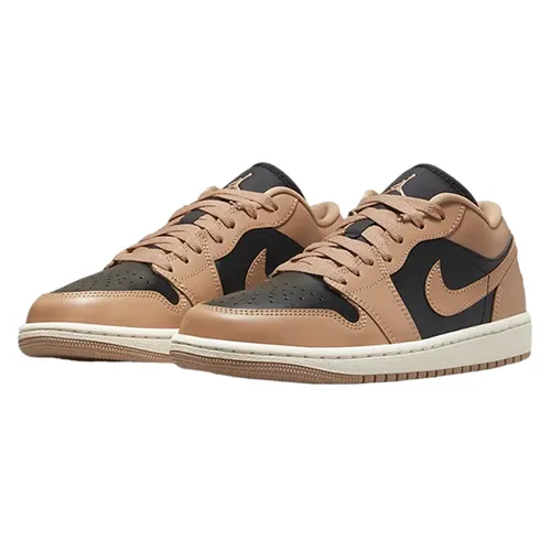 Giày Thể Thao Nike Air Jordan 1 Low Shoes DC0774-201 Màu Nâu Đen Size 38.5