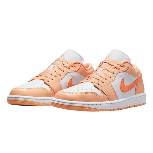 Giày Nike Trắng, cam - Giày Thể Thao Nike Air Jordan 1 Low Women's Shoes DC0774-801 Màu Trắng Cam Size 35.5 - Vua Hàng Hiệu