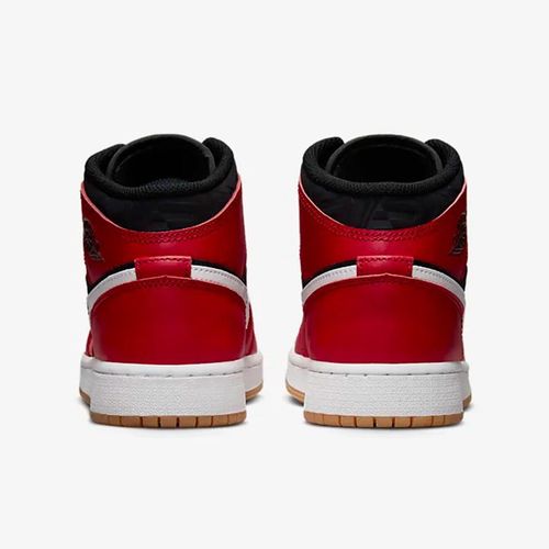 Giày Thể Thao Nike Air Jordan 1 Mid SE DQ8418-006 Màu Đen Đỏ Size 39-4