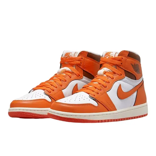 Giày Nike Trắng, cam - Giày Thể Thao Nike Air Jordan 1 Retro High OG DO9369-101 Màu Trắng Cam Size 36 - Vua Hàng Hiệu
