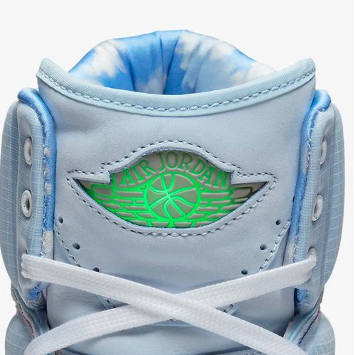 Giày Thể Thao Nike Air Jordan 2 Retro J 'Balvin' DQ7691-419 Màu Trắng Xanh Size 43-11