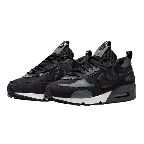 Nike Nữ Da / Vải - Giày Thể Thao Nike Air Max 90 Futura DM9922-003 Màu Đen Size 35.5 - Vua Hàng Hiệu