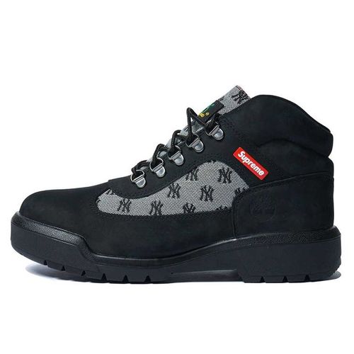 Giày Thể Thao Supreme x Timberland Field Boot "Black" Màu Đen Size 40