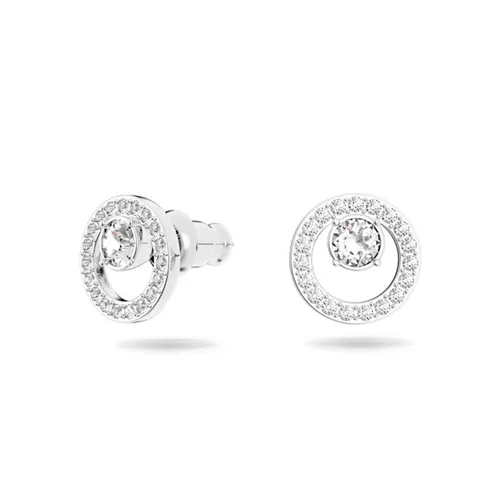 Mua Khuyên Tai Swarovski Creativity Stud Earrings White, Rhodium Plated ...
