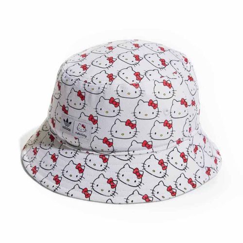 Mũ Adidas Hello Kitty Bucket Hat Màu Trắng Đỏ Size 57-60