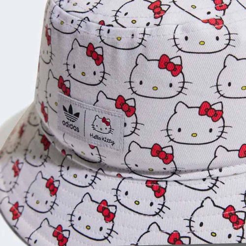 Mũ Adidas Hello Kitty Bucket Hat Màu Trắng Đỏ Size 57-60-3