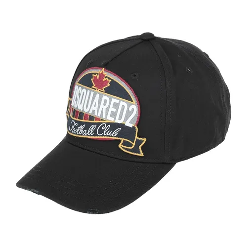 Mũ Dsquared2 Football Club Cap Màu Đen