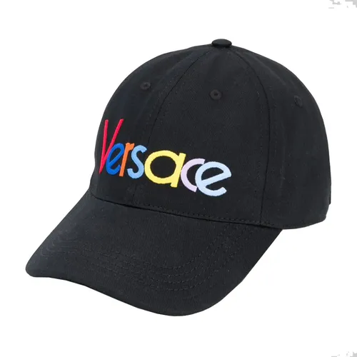 Mũ Versace Rainbow Logo Cap Màu Đen Size 59