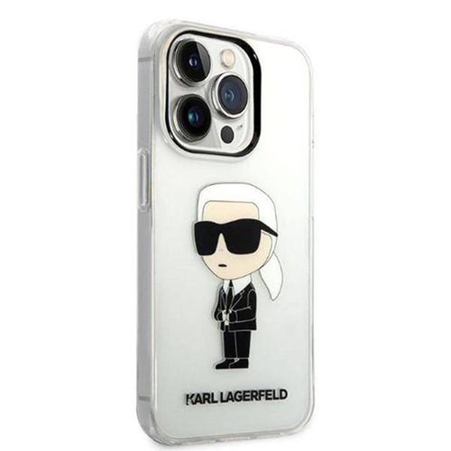 Ốp Điện Thoại Karl Lagerfeld  iPhone 14 Pro Max Màu Trắng-2