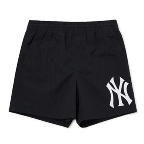 Quần Shorts MLB Basic Big Logo New York Yankees Black 3ASMB0323-50BKS Màu Đen Size S