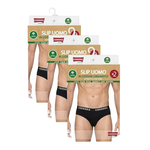 Set 2 Quần Lót Nam Carrera Jeans 8C6692_899 Màu Đen Size L - Thời trang - Vua Hàng Hiệu