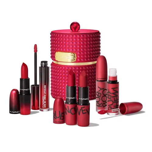Son Môi - Set Son MAC Ruby Woo's Party Crew Vault 6 Món - Vua Hàng Hiệu