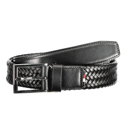 Thắt lưng Tommy Hilfiger - Thắt Lưng Tommy Hilfiger AM0AM07971_NERO_BDS Màu Đen Size 90 - Vua Hàng Hiệu