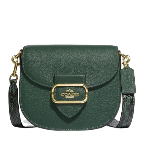 Túi Đeo Chéo Coach Morgan Saddle Bag CE566 Màu Xanh Lá - Túi xách - Vua Hàng Hiệu