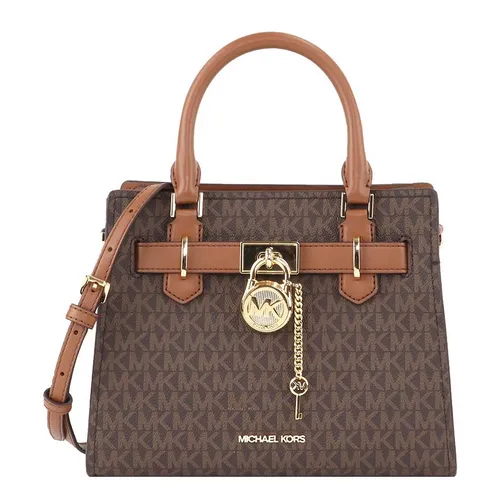 Túi Đeo Chéo Michael Kors MK Monogram Canvas 35F1GHMS1B Màu Nâu