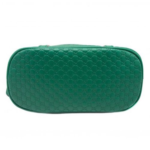 Túi Xách Gucci 2way Handbag Micro Shima Green Màu Xanh Lá-2