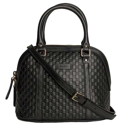 Túi Xách Gucci 2way Handbag Micro Shima Màu Đen-1