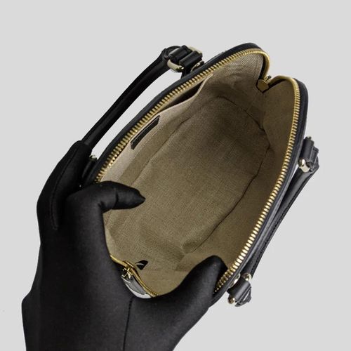 Túi Xách Gucci 2way Handbag Micro Shima Màu Đen-3