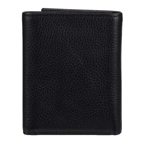 Ví Tommy Hilfiger Men's Genuine Leather Slim Trifold Wallet Màu Đen-2