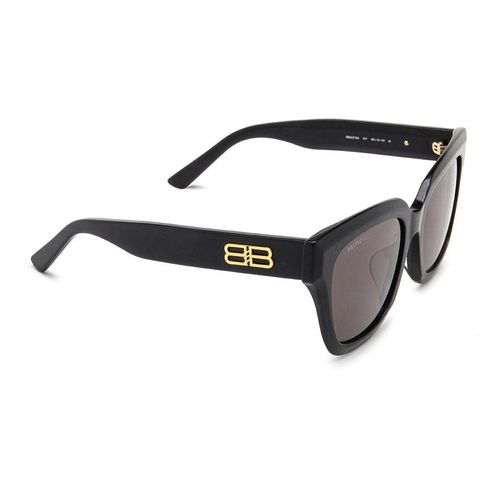 Kính Mát Balenciaga BB0237SA 001 Sunglasses Màu Đen-3