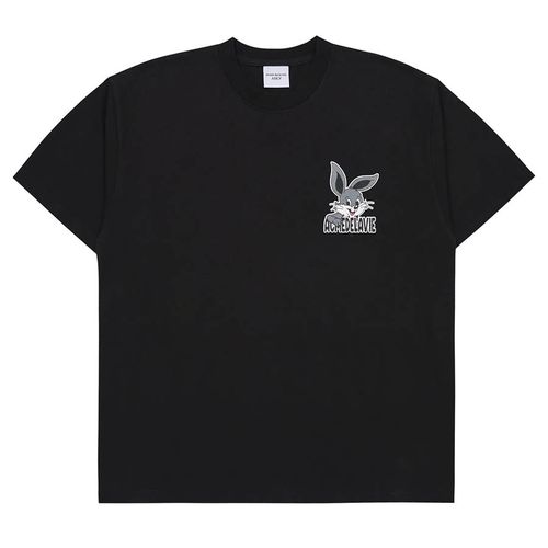Áo Phông Acmé De La Vie ADLV Cartoon Rabbit Short Sleeve T-Shirt Màu Đen Size 1