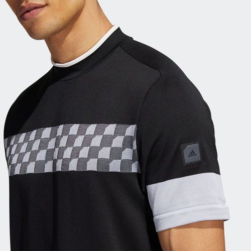 Áo Phông Adidas Golf Adicross Checkered TShirt HN9626 Màu Đen Size M-7