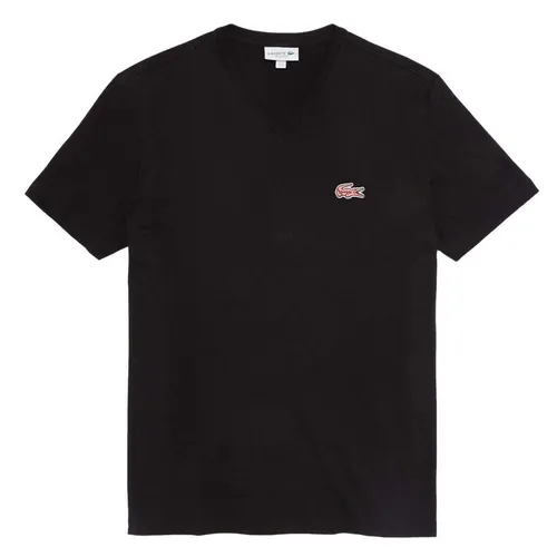 Áo Phông Lacoste Men's Regular Fit Short Sleeve Tshirt TH5696 031 Màu Đen Size 4