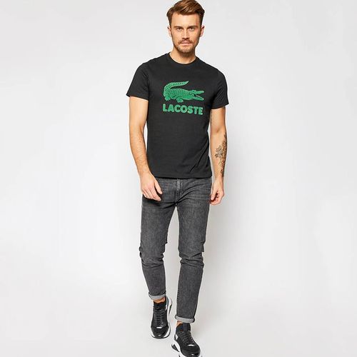 Áo Phông Lacoste Men's Regular Fit TH2166 031 Màu Đen Size S-1