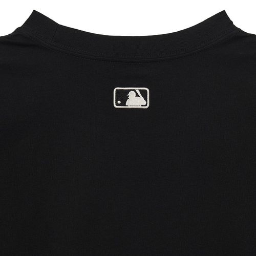 Áo Phông MLB Cube Clipping Monogram Overfit Boston Red Sox Tshirt 3ATSM0333-43BKS Màu Đen Size XS-5
